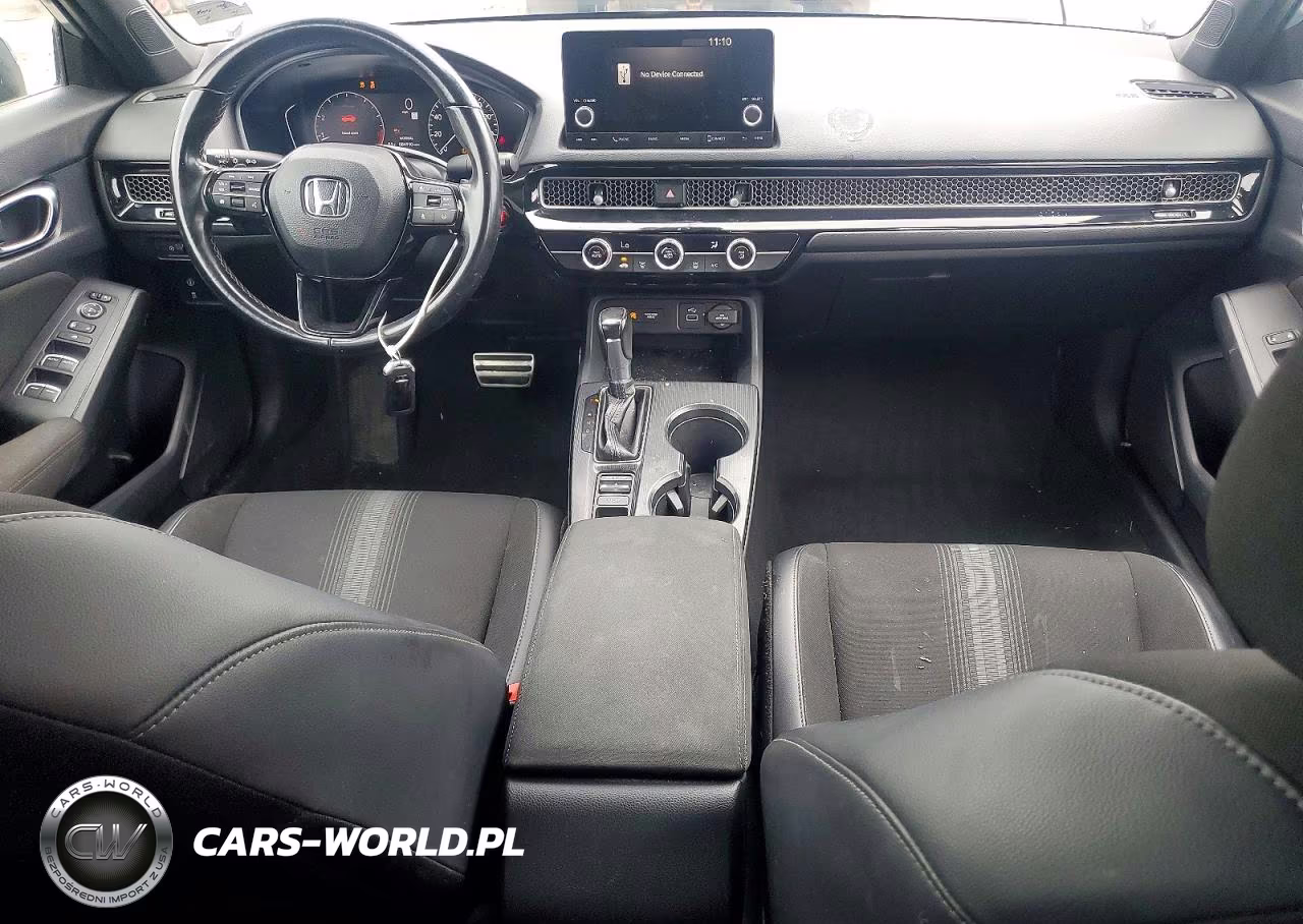 2022 Honda Civic Sport VIN:2HGFE2F57NH581138 - 8