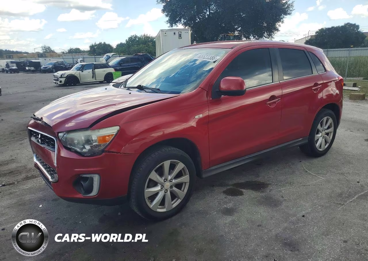 2015 Mitsubishi Outlander Sport Se VIN:4A4AP4AU6FE038006 - 1