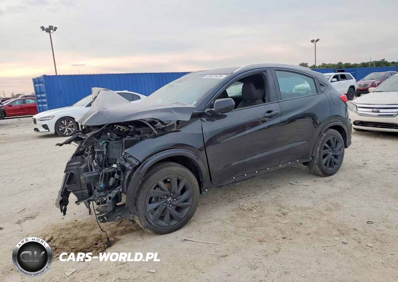 2019 Honda Hr-V Sport VIN:3CZRU6H13KG707792 - 1