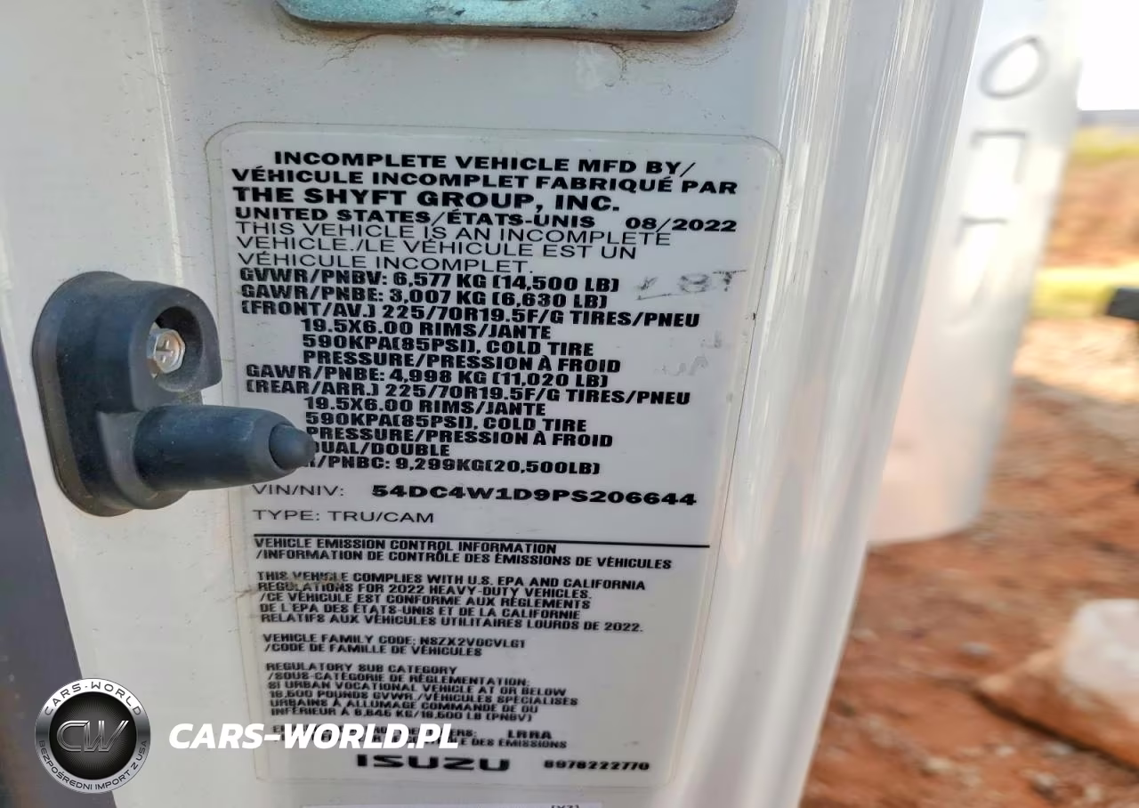 2023 Isuzu Npr Hd Box Truck VIN:54DC4W1D9PS206644 - 13