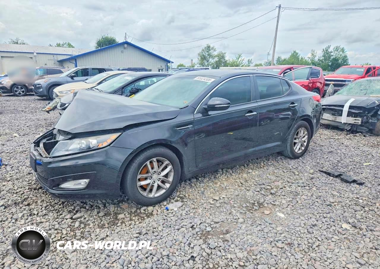 2013 Kia Optima Lx VIN:5XXGM4A78DG104875 - 1