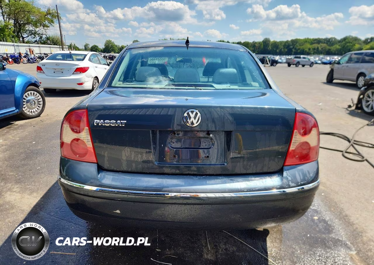 2004 Volkswagen Passat Gl VIN:WVWMD63B04E077630 - 6