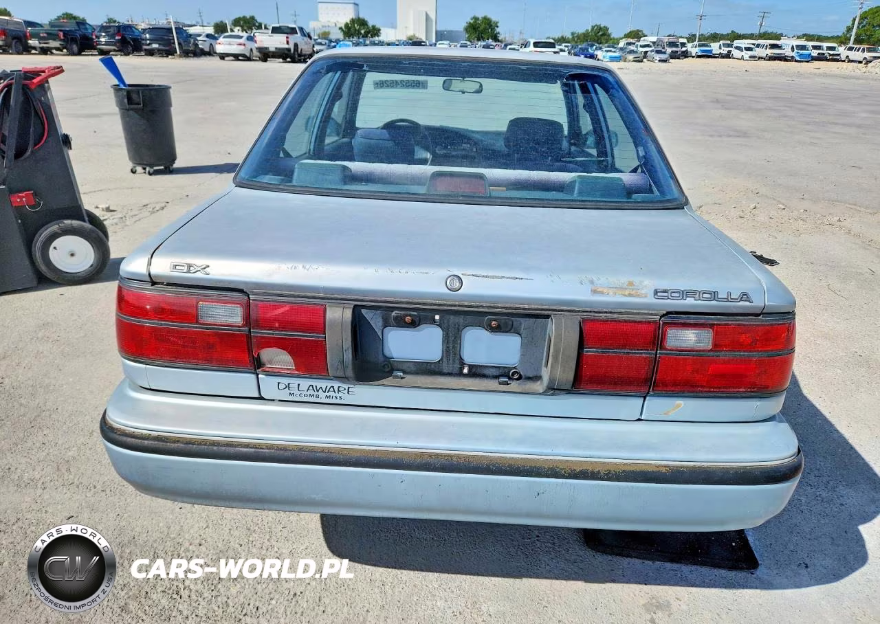 1992 Toyota Corolla Deluxe VIN:1NXAE94A6NZ378543 - 6