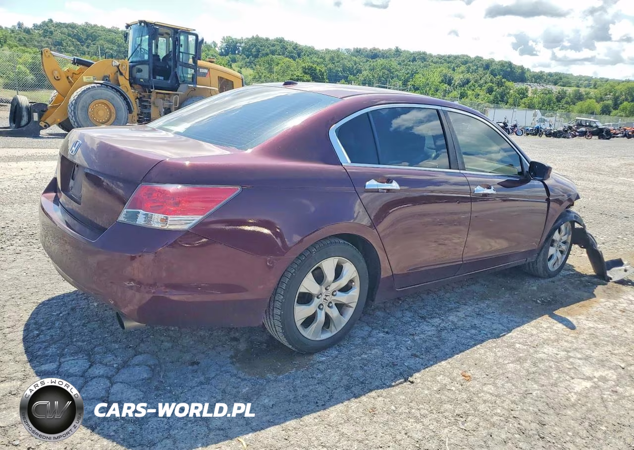 2008 Honda Accord Exl VIN:1HGCP36888A074586 - 3