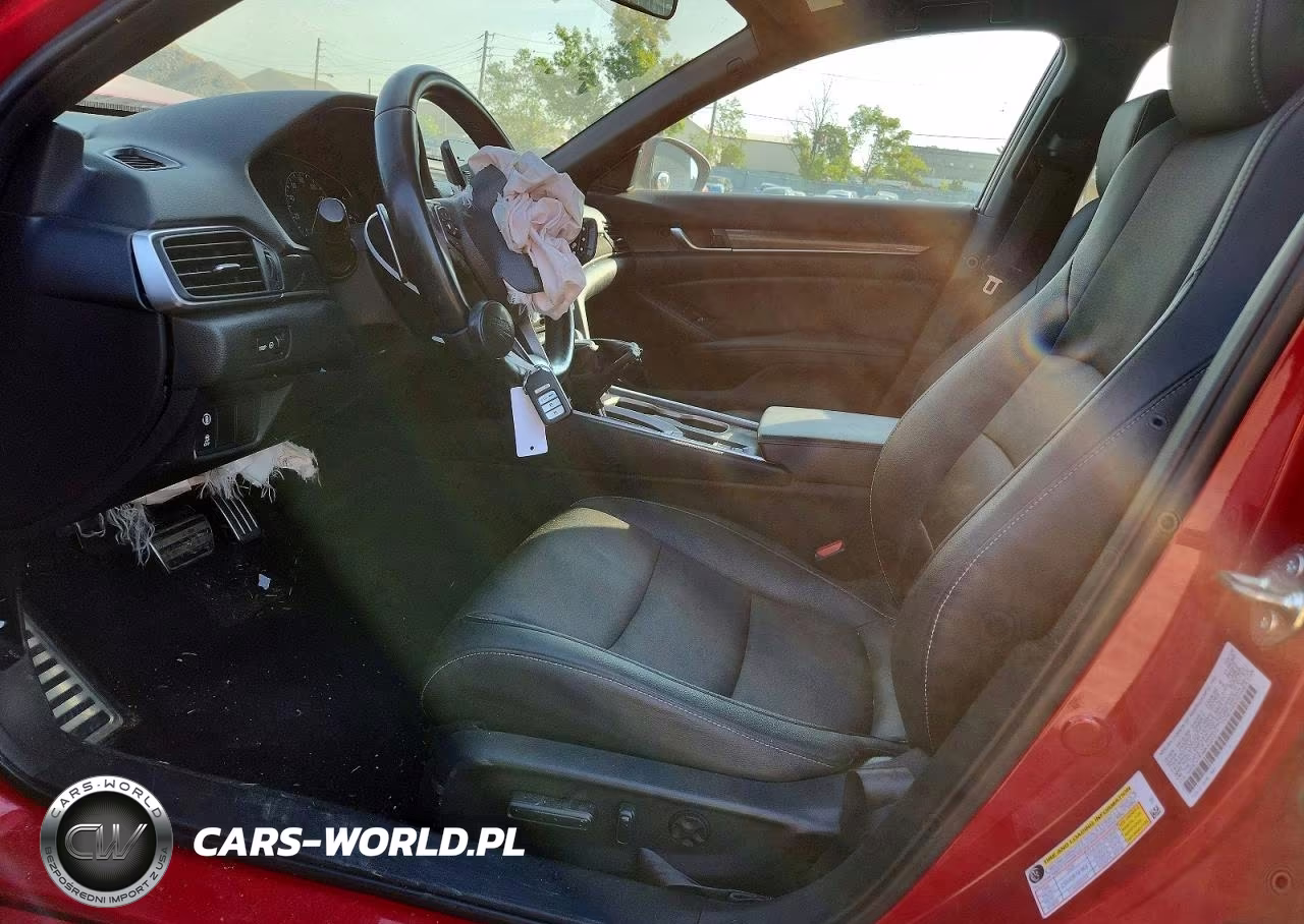 2019 Honda Accord Sport VIN:1HGCV1F38KA001577 - 7