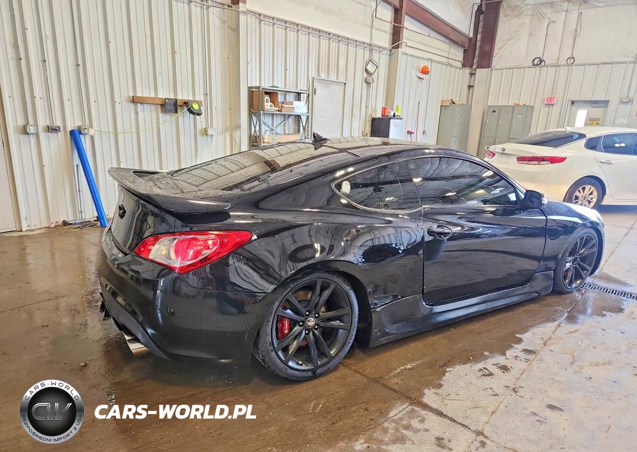 2010 Hyundai Genesis Coupe 3.8L Track VIN:KMHHU6KH3AU013005 - 3