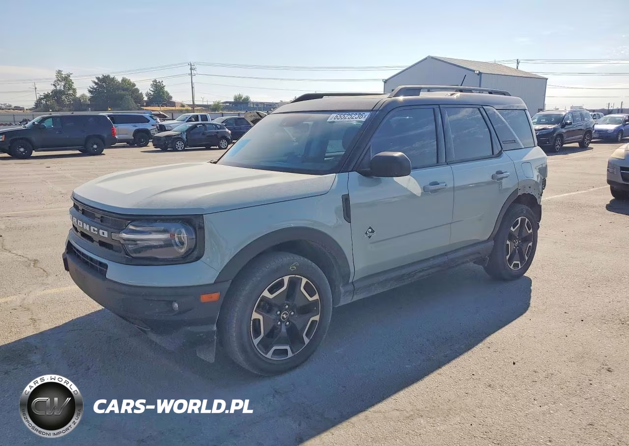 2021 Ford Bronco Sport Outer Banks VIN:3FMCR9C69MRA06520 - 1