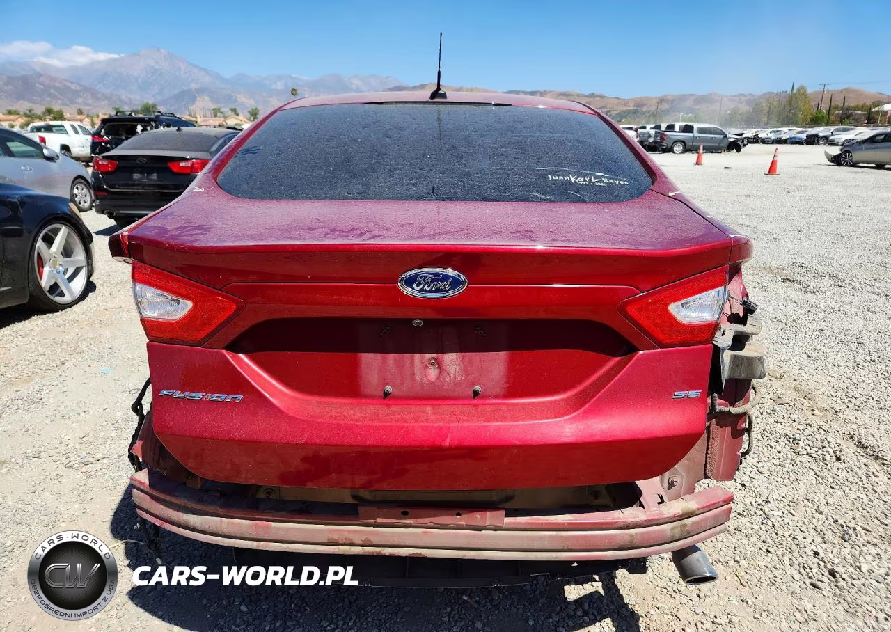 2016 Ford Fusion Se VIN:3FA6P0H77GR385855 - 6