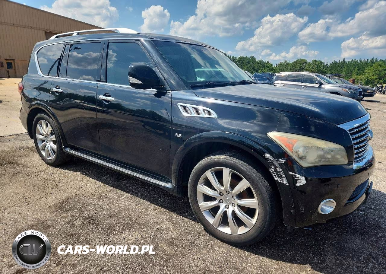 2014 Infiniti Qx80 Base VIN:JN8AZ2NF1E9552553 - 4