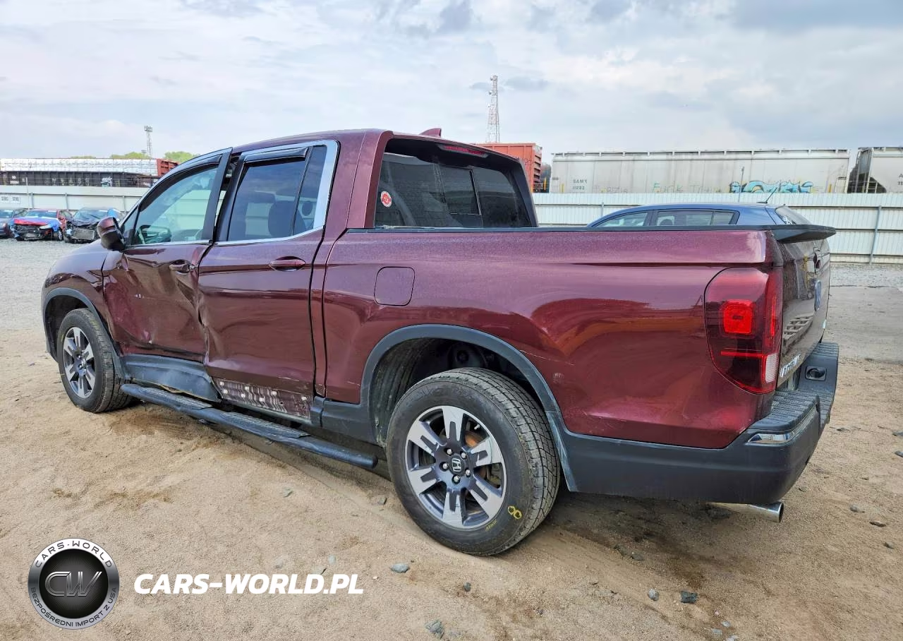 2019 Honda Ridgeline Rtl VIN:5FPYK3F64KB018930 - 2