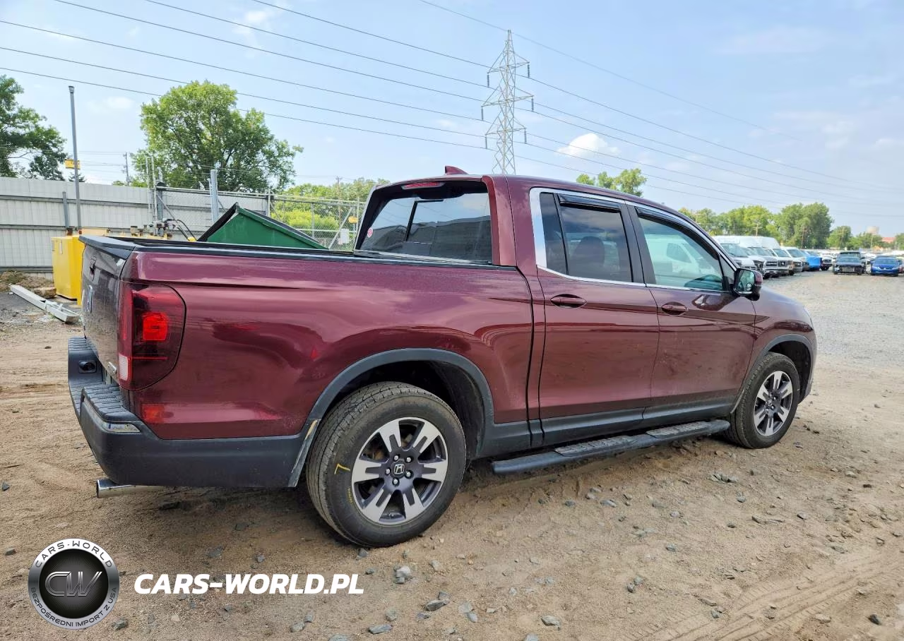 2019 Honda Ridgeline Rtl VIN:5FPYK3F64KB018930 - 3