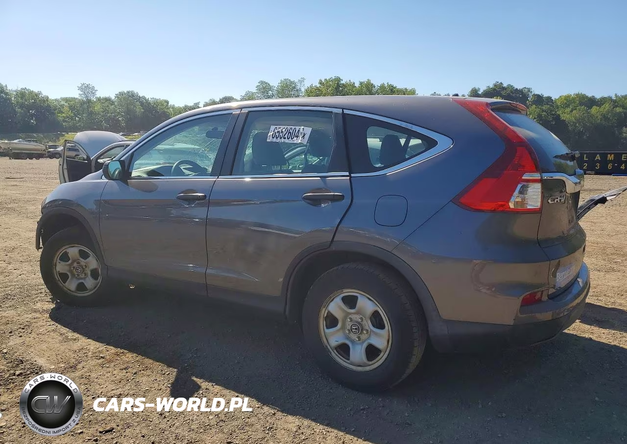 2016 Honda Cr-V Lx VIN:2HKRM4H39GH638827 - 2