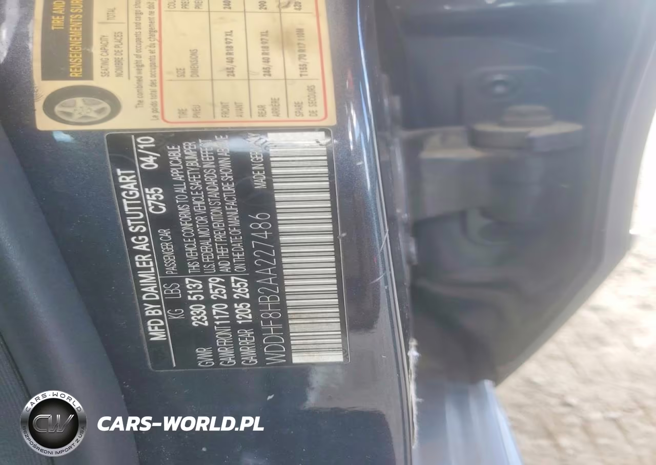 2010 Mercedes-Benz E 350 4Matic VIN:WDDHF8HB2AA227486 - 12