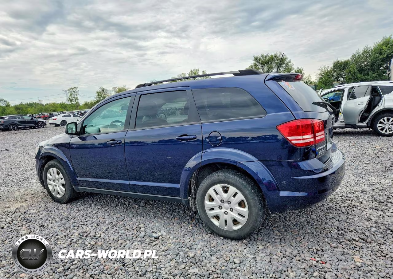 2018 Dodge Journey Se VIN:3C4PDCAB1JT445999 - 2