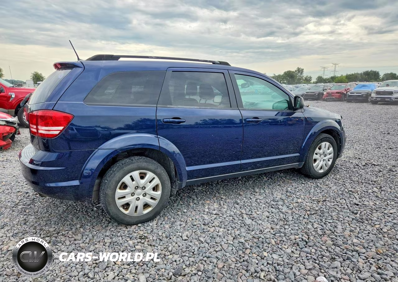 2018 Dodge Journey Se VIN:3C4PDCAB1JT445999 - 3