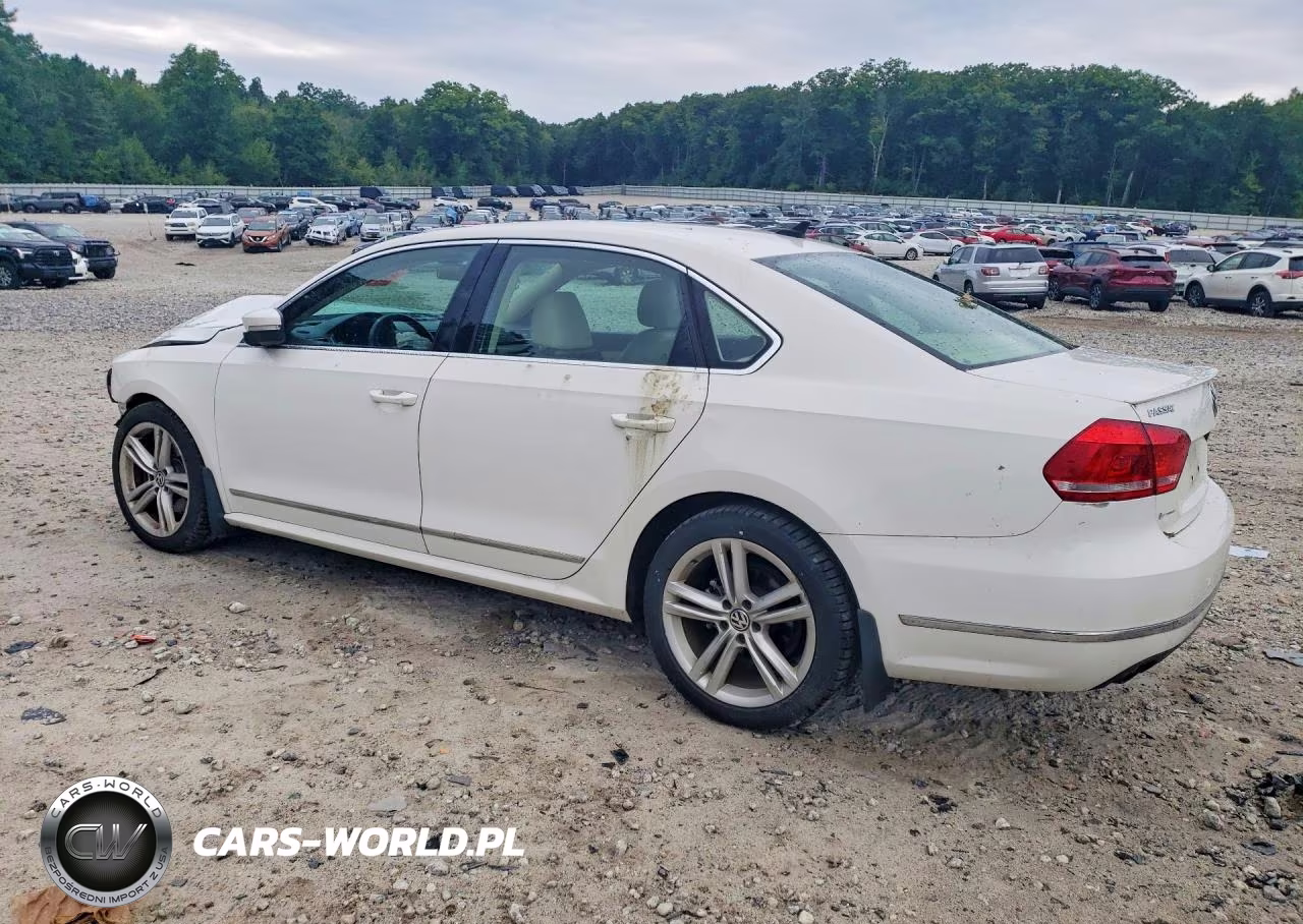 2015 Volkswagen Passat Sel VIN:1VWCV7A36FC007281 - 2