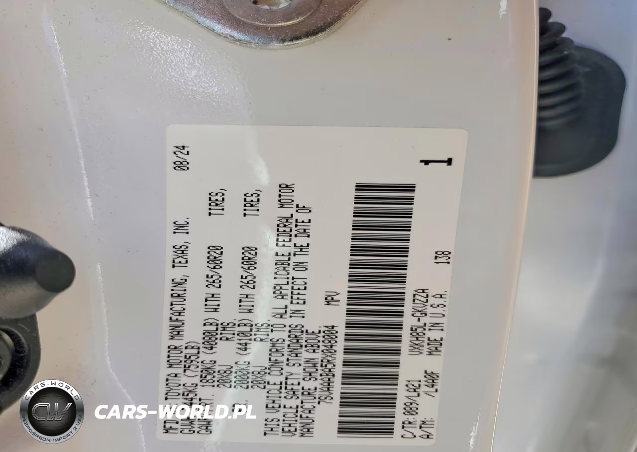 2024 Toyota Sequoia Platinum VIN:7SVAAABA5RX048004 - 13
