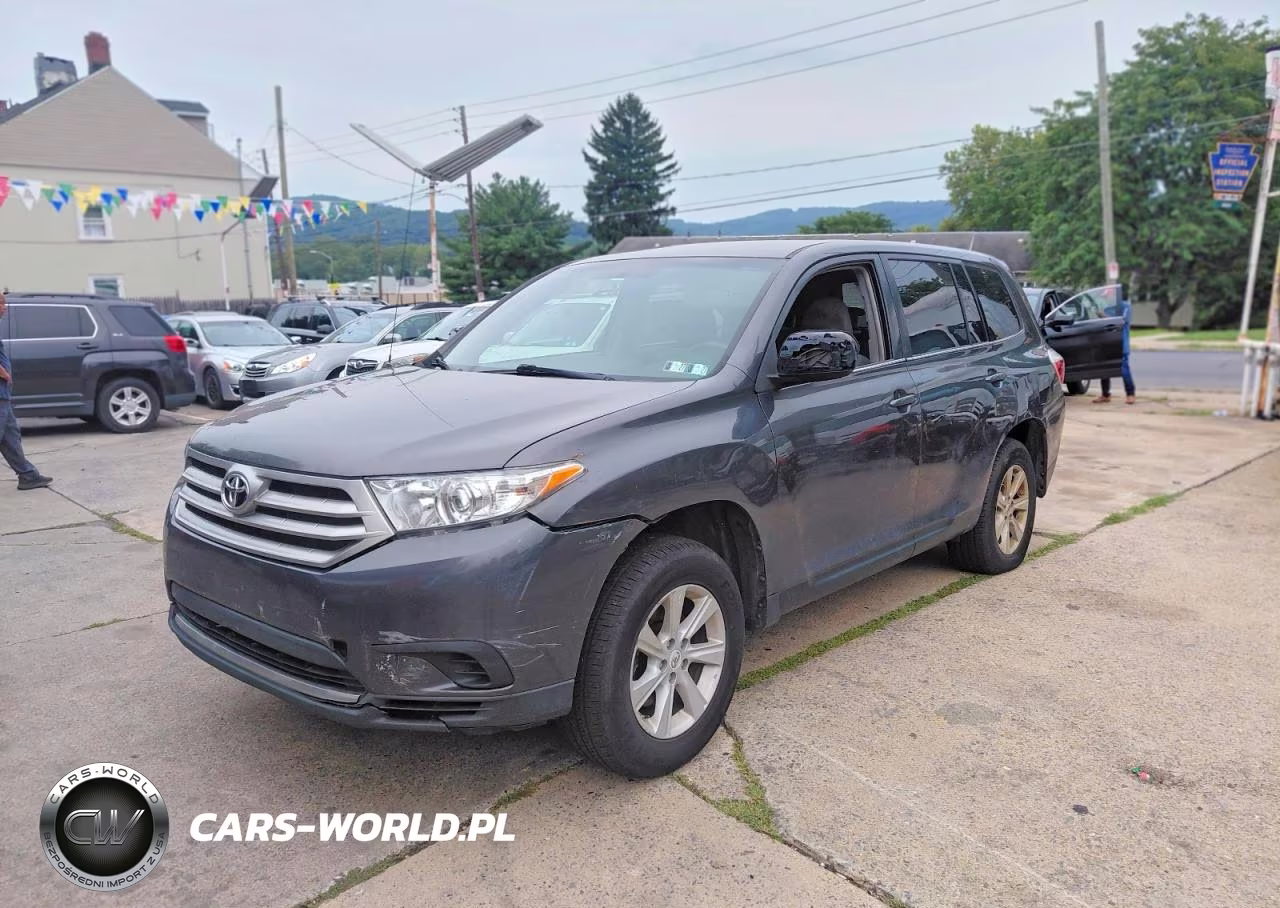 2012 Toyota Highlander Base VIN:5TDBK3EH4CS133719 - 2