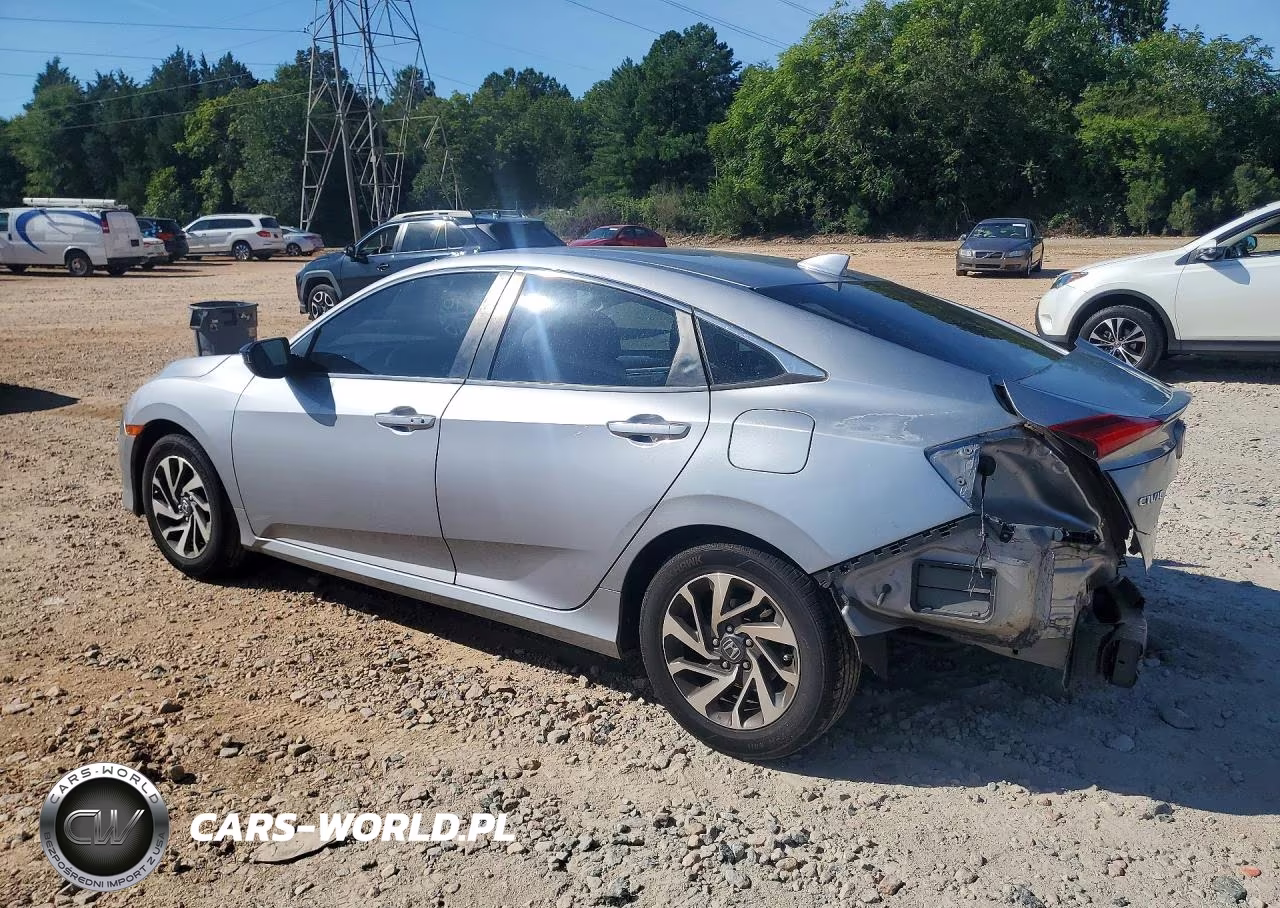 2018 Honda Civic Ex VIN:2HGFC2F82JH527465 - 2