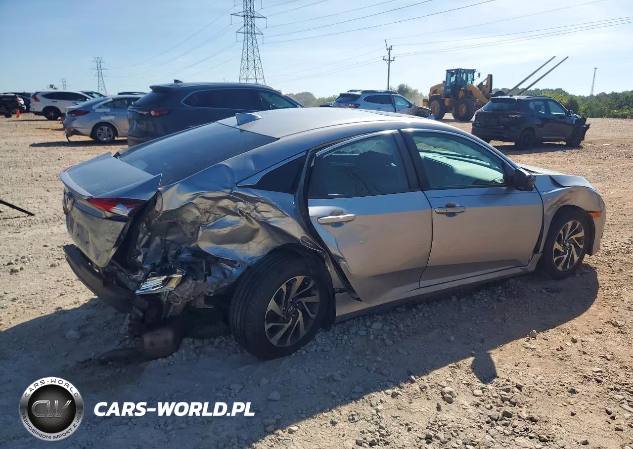 2018 Honda Civic Ex VIN:2HGFC2F82JH527465 - 3