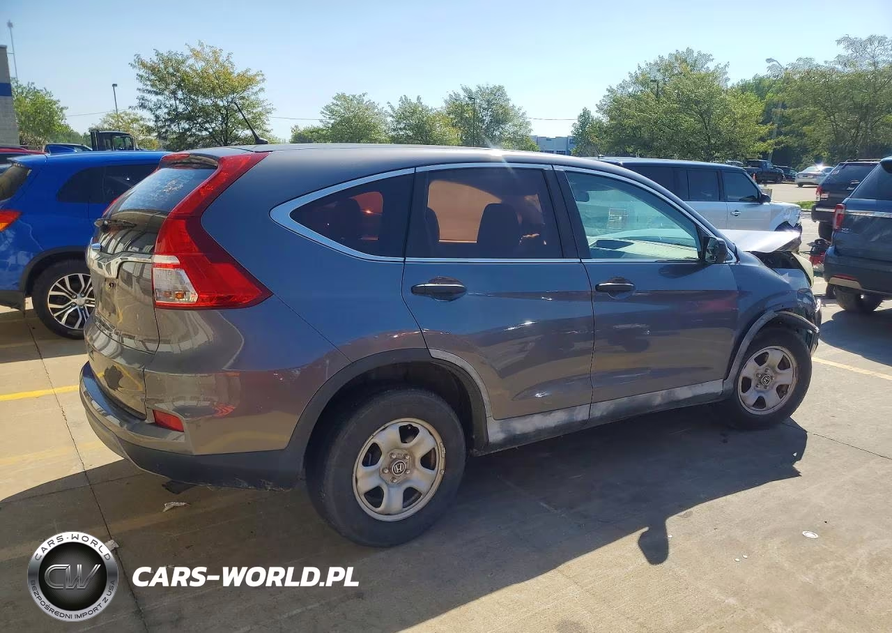 2015 Honda Cr-V Lx VIN:3CZRM3H34FG716037 - 3