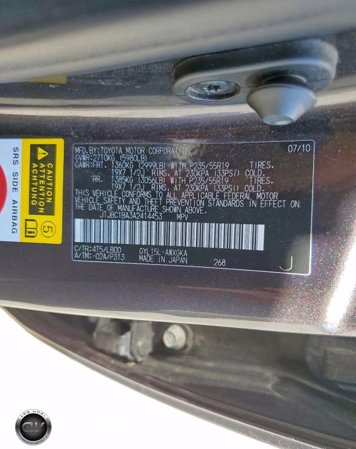 2010 Lexus Rx 450H VIN:JTJBC1BA3A2414453 - 14