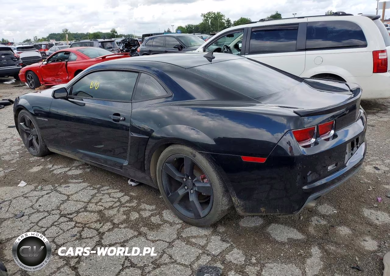 2011 Chevrolet Camaro Lt VIN:2G1FF1ED8B9211796 - 2