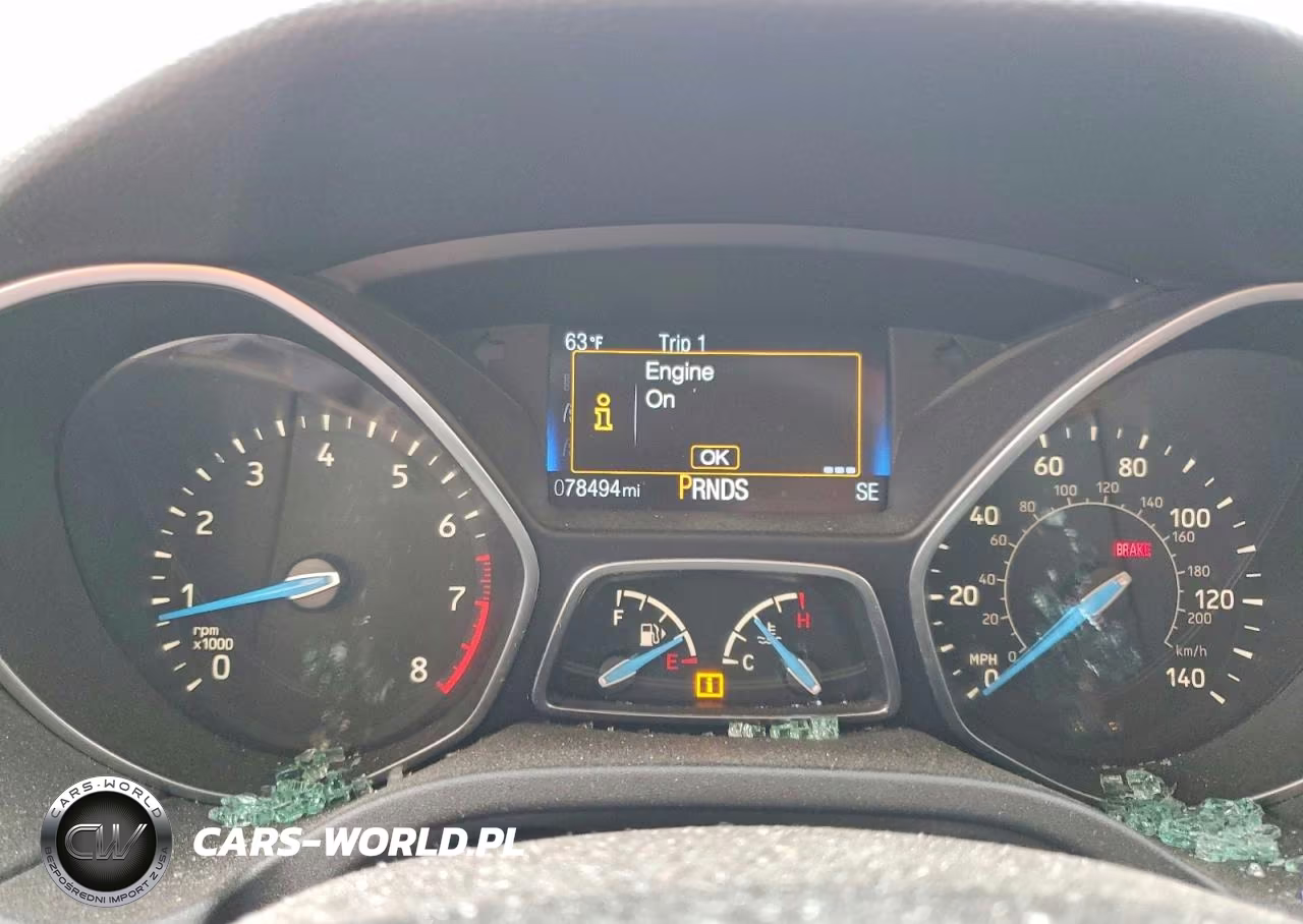 2016 Ford Focus Se VIN:1FADP3K2XGL301709 - 9