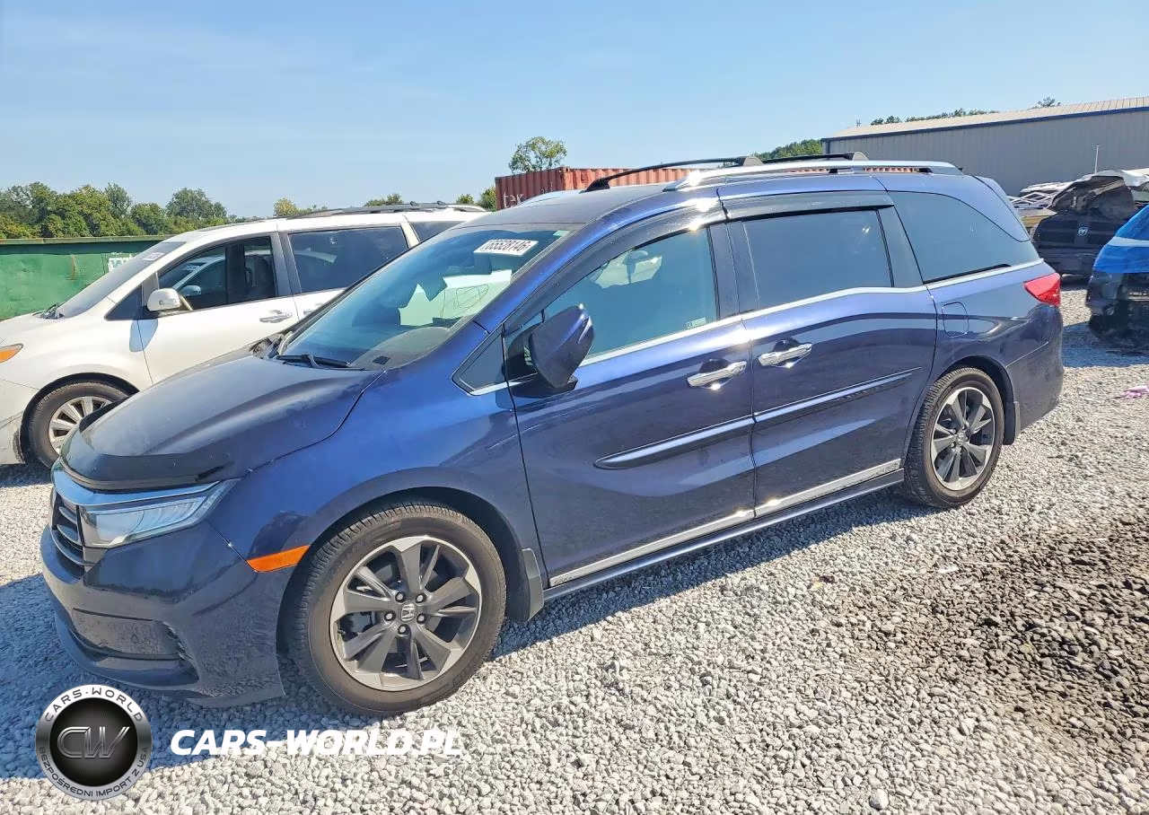 2022 Honda Odyssey Elite VIN:5FNRL6H97NB056871 - 1