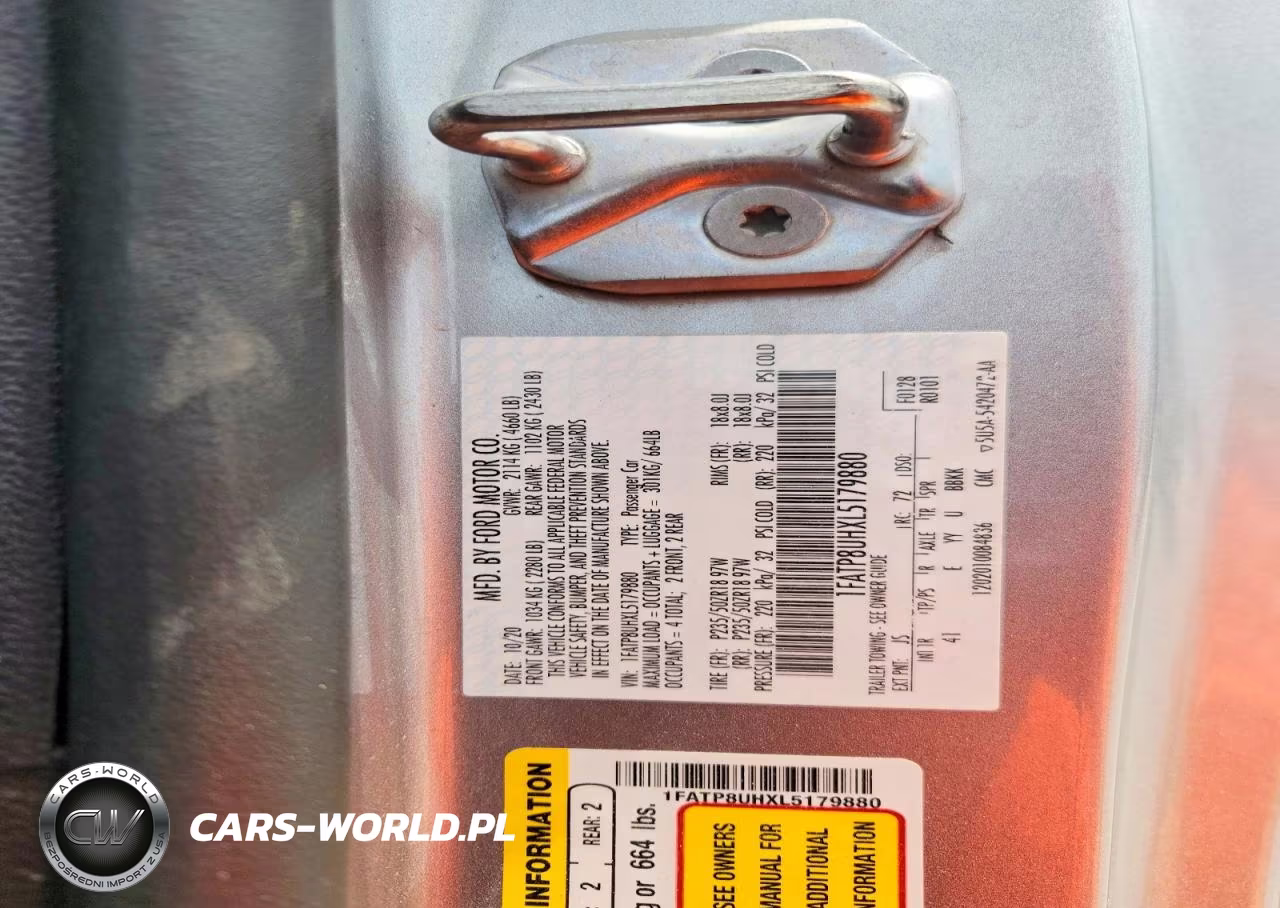 2020 Ford Mustang VIN:1FATP8UHXL5179880 - 13