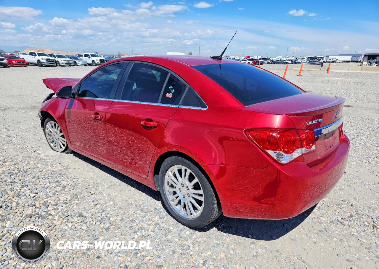 2012 Chevrolet Cruze Eco VIN:1G1PJ5SC7C7266197 - 2