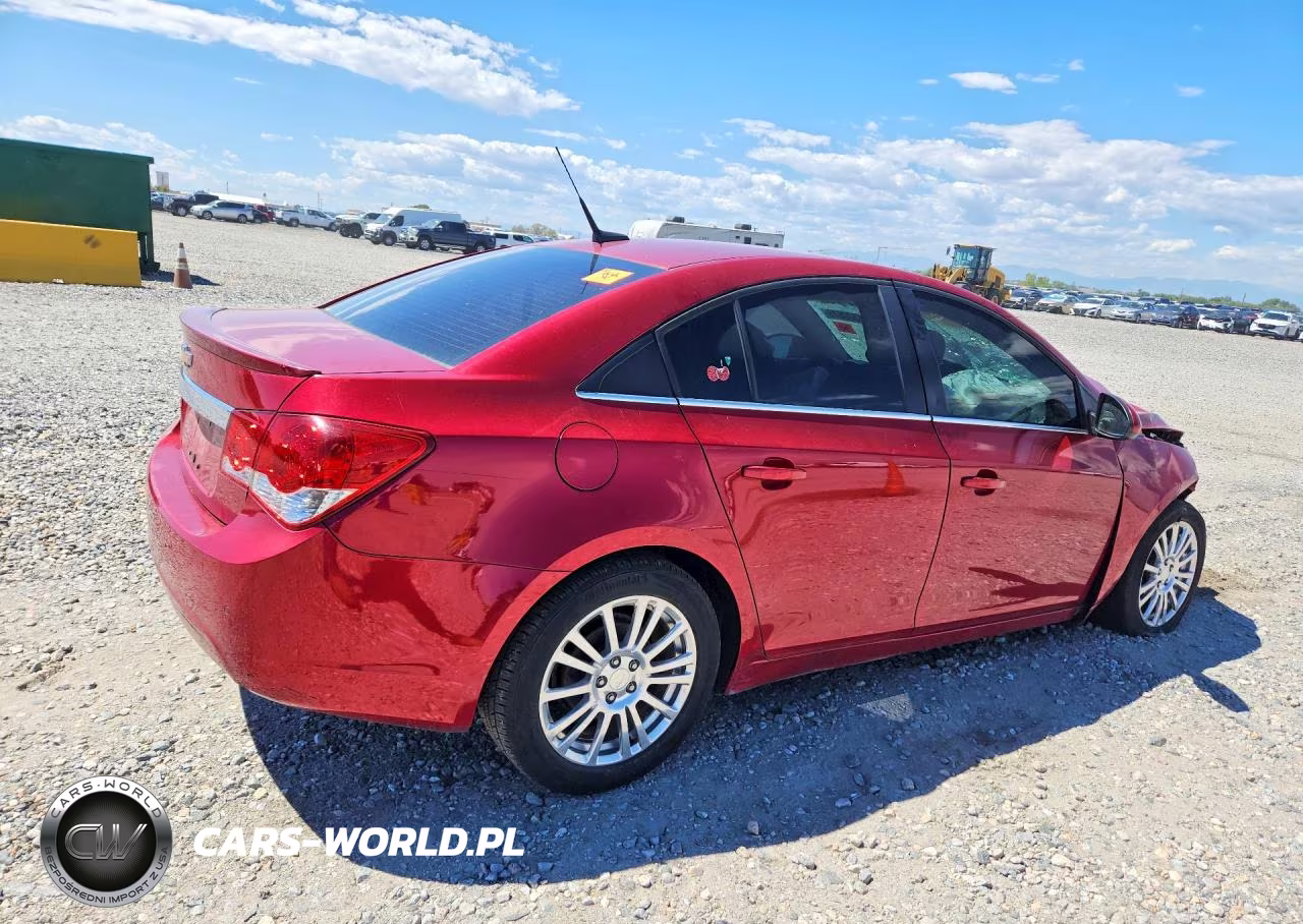 2012 Chevrolet Cruze Eco VIN:1G1PJ5SC7C7266197 - 3