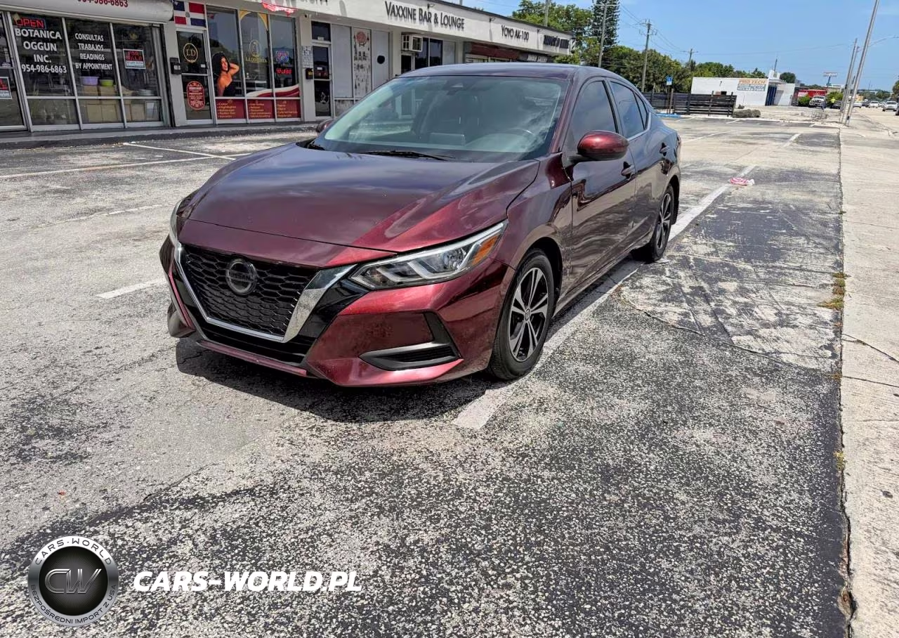 2021 Nissan Sentra Sv VIN:3N1AB8CVXMY301474 - 2