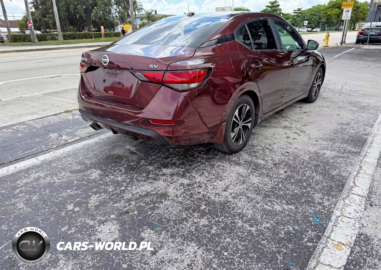 2021 Nissan Sentra Sv VIN:3N1AB8CVXMY301474 - 4
