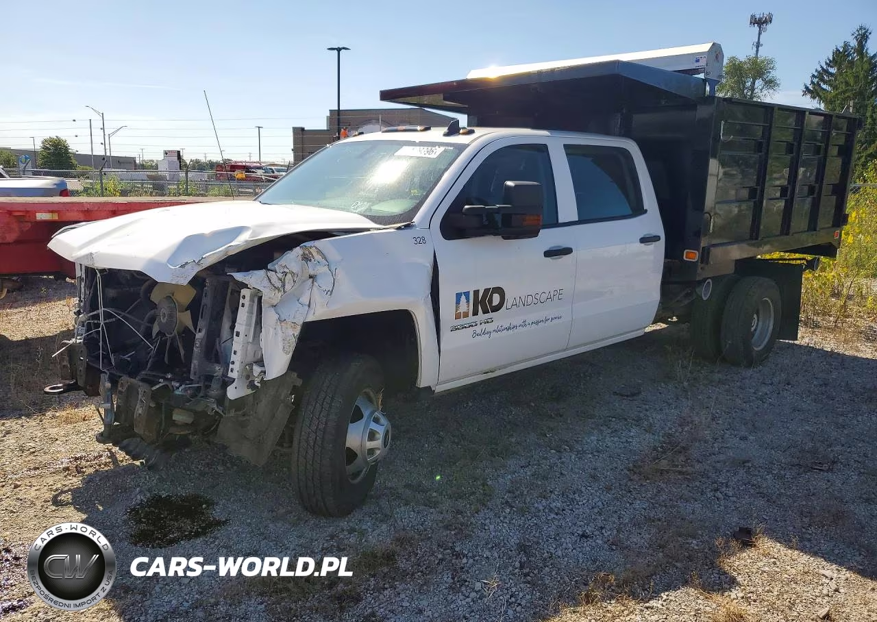 2018 Chevrolet Silverado Dump Truck VIN:1GB4KYCG4JF280785 - 1