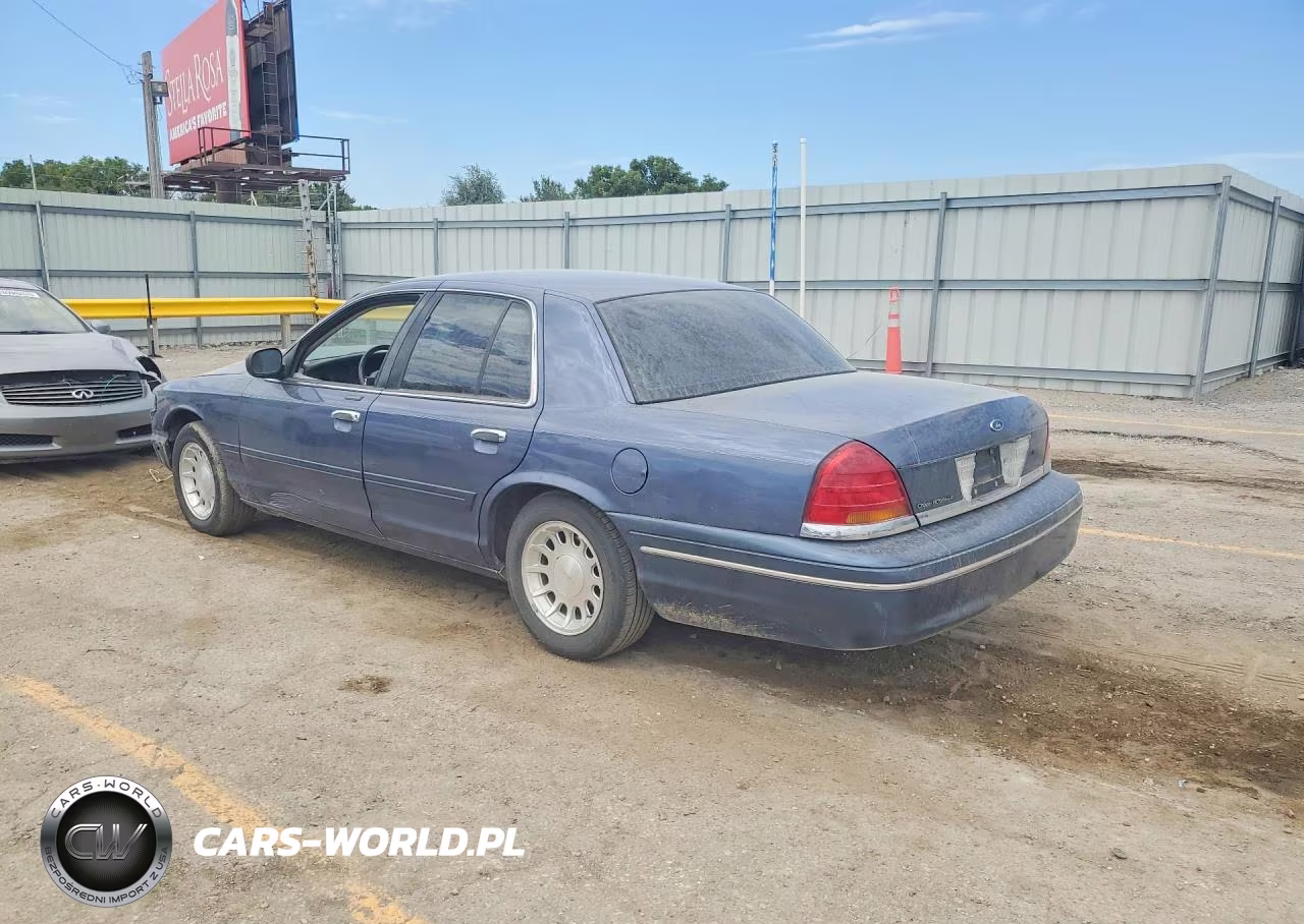 1998 Ford Crown Victoria Lx VIN:2FAFP74W3WX174769 - 2
