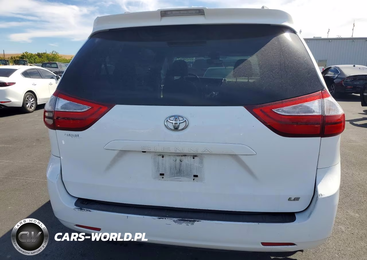 2019 Toyota Sienna Le VIN:5TDKZ3DC2KS013286 - 6