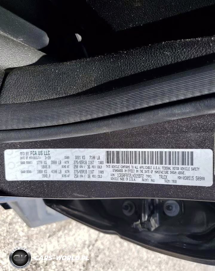 2020 Ram 1500 Big Horn-Lone Star VIN:1C6SRFBT2LN315972 - 12
