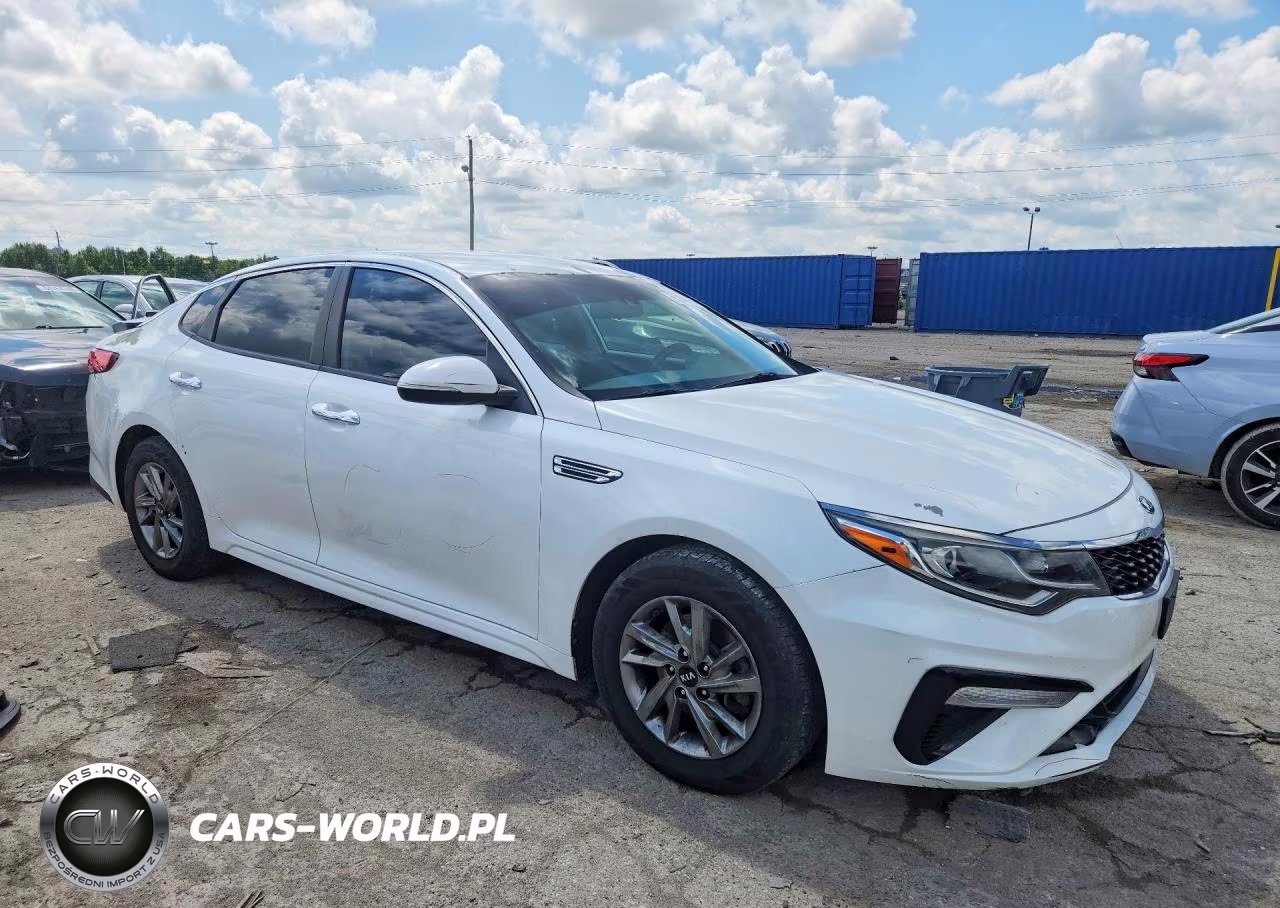 2019 Kia Optima Lx VIN:5XXGT4L37KG321442 - 4
