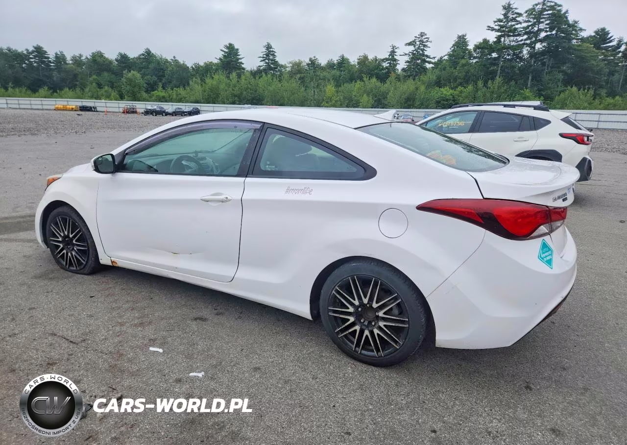 2014 Hyundai Elantra Coupe Base VIN:KMHDH6AH4EU026582 - 2