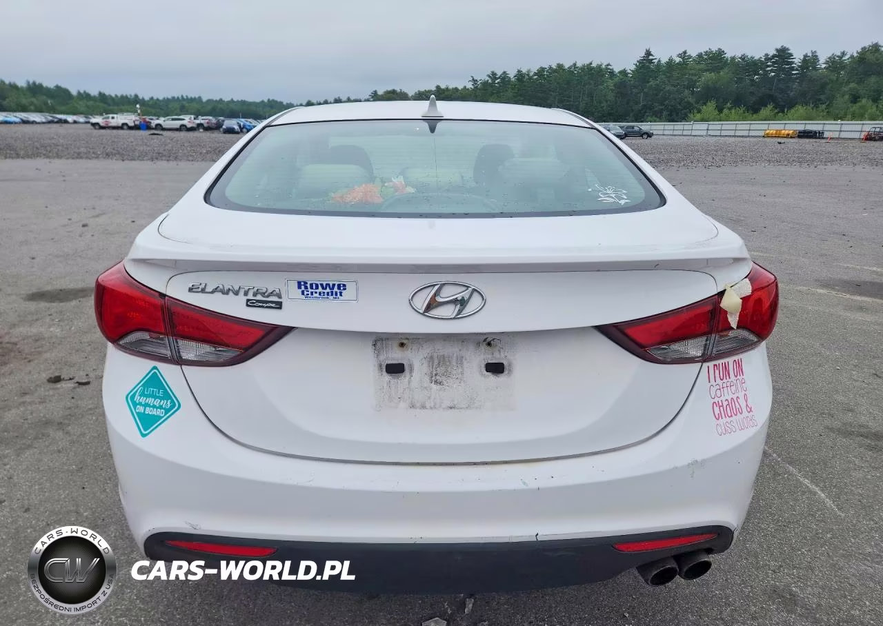 2014 Hyundai Elantra Coupe Base VIN:KMHDH6AH4EU026582 - 6