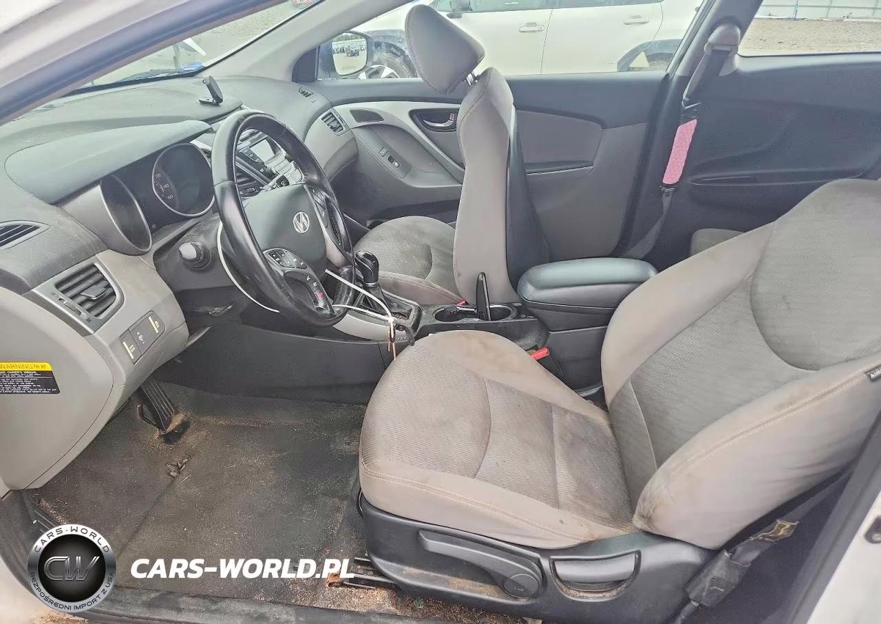 2014 Hyundai Elantra Coupe Base VIN:KMHDH6AH4EU026582 - 7