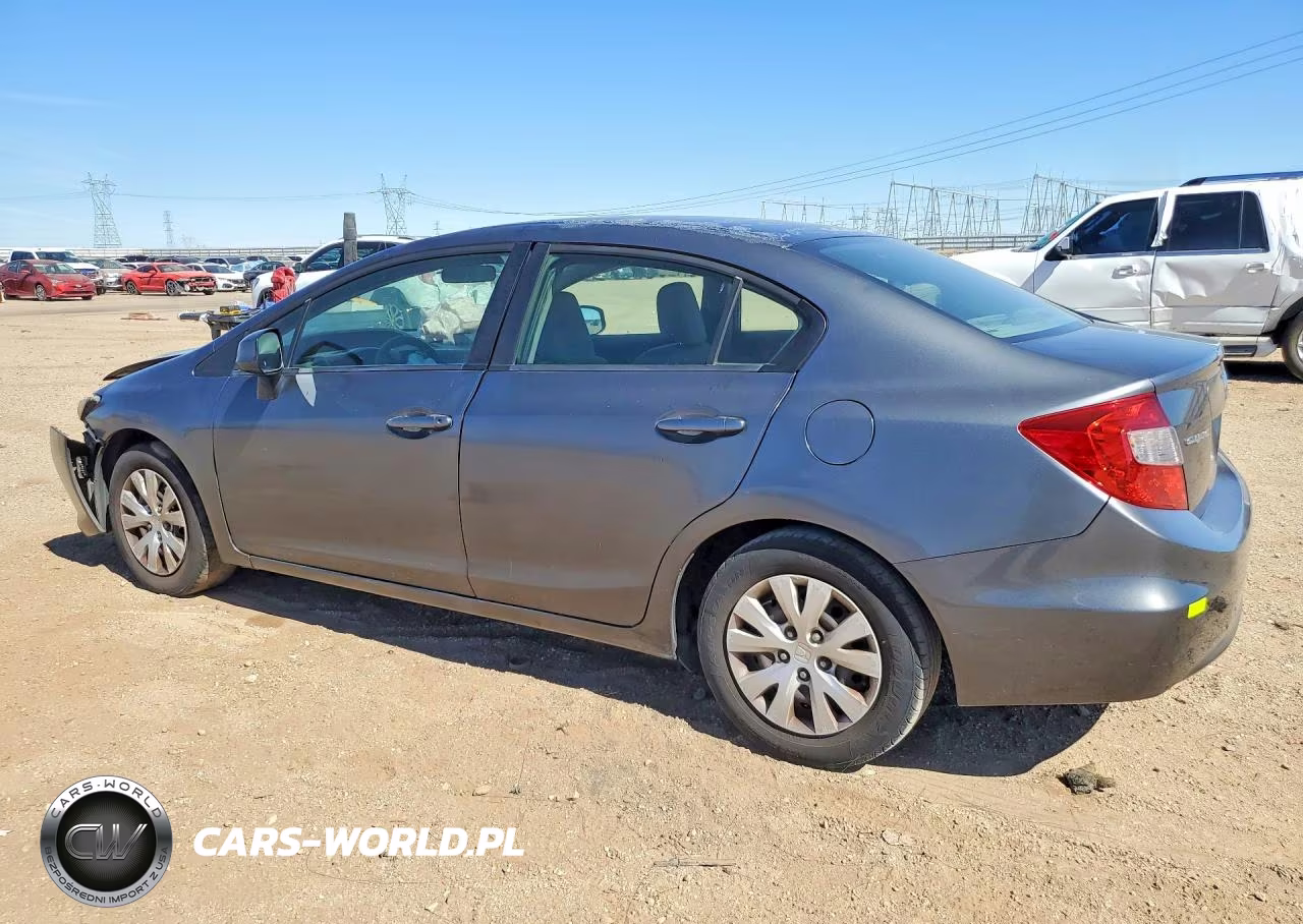 2012 Honda Civic Lx VIN:19XFB2F53CE373564 - 2