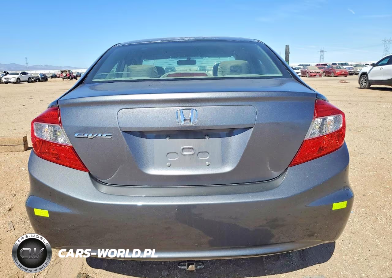 2012 Honda Civic Lx VIN:19XFB2F53CE373564 - 6