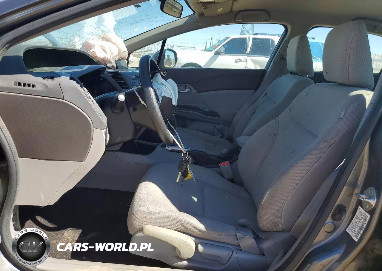 2012 Honda Civic Lx VIN:19XFB2F53CE373564 - 7