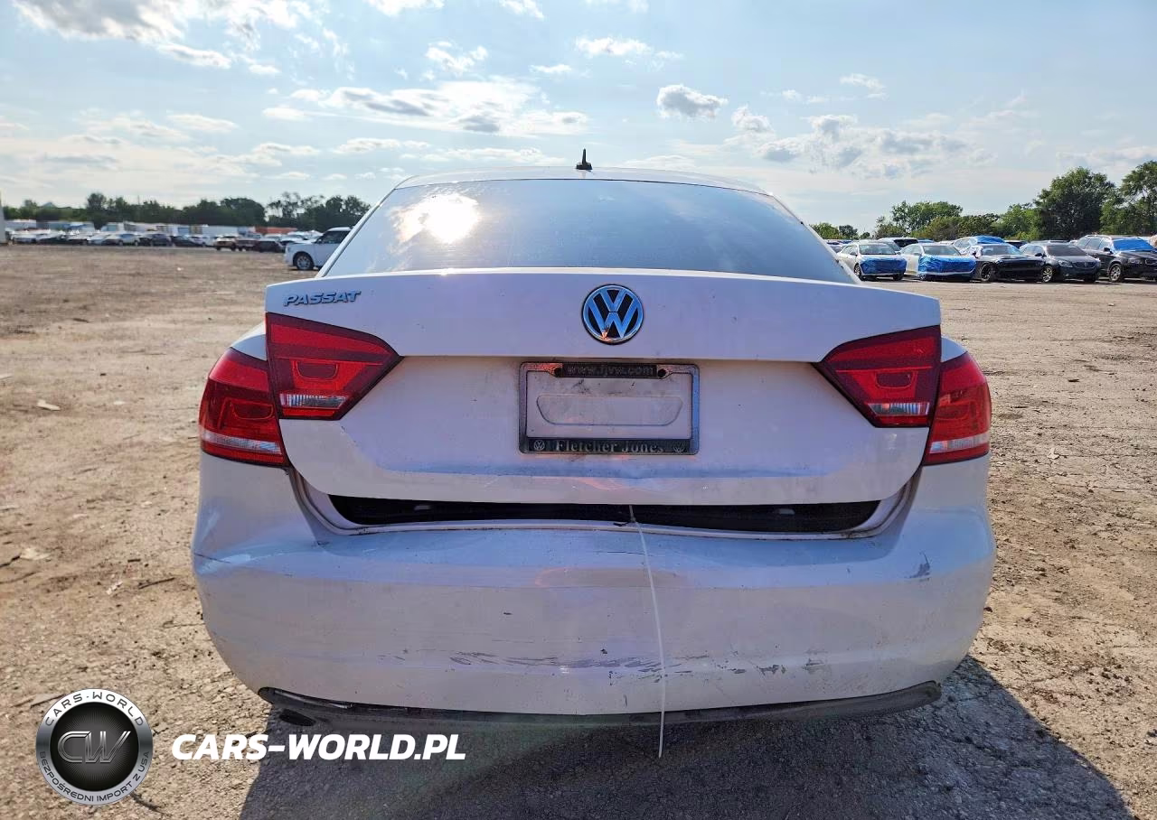 2012 Volkswagen Passat S VIN:1VWAP7A38CC075336 - 6