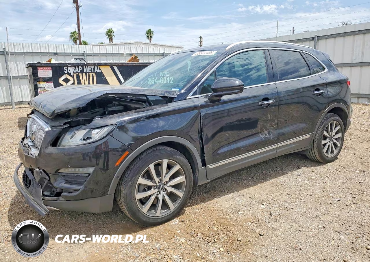 2019 Lincoln Mkc Reserve VIN:5LMCJ3D95KUL06264 - 1