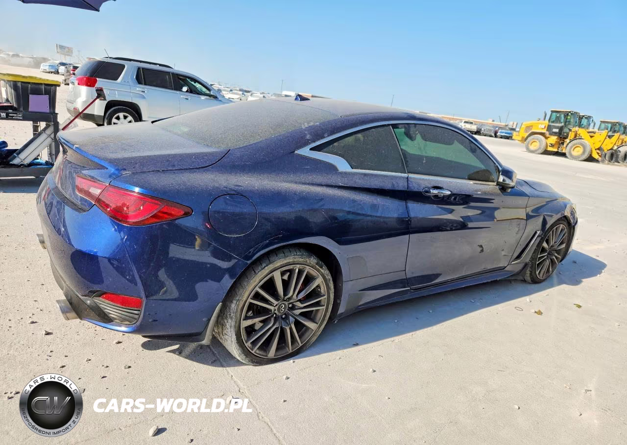2017 Infiniti Q60 Red Sport 400 VIN:JN1FV7EK7HM610404 - 3