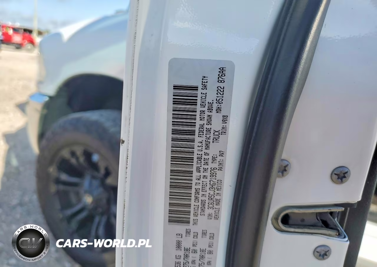 2017 Ram 2500 St VIN:3C6UR5CJ3HG719976 - 12