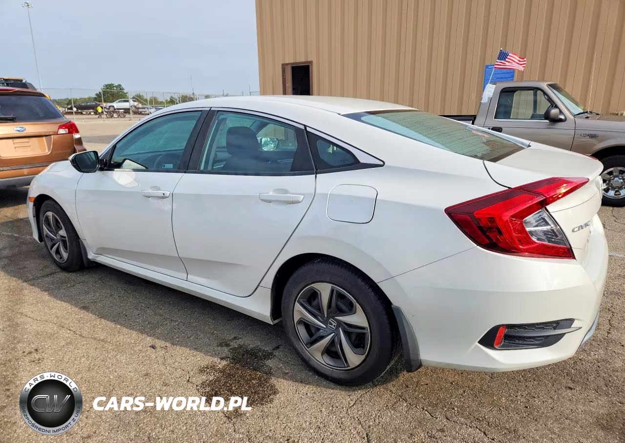 2019 Honda Civic Lx VIN:2HGFC2F66KH505422 - 2